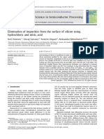 Materials Science in Semiconductor Processing