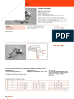 SALICE - Hinge and System Catalogue - Series 200 - CA-C2 - YA99