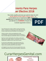 Tratamiento para Herpes Super Efectivo 2018