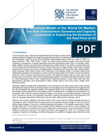 A Structural Model of The World Oil Market Insight 23