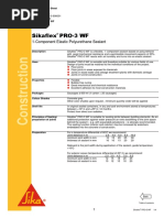 Sikaflex Pro 3 WF - Pds en PDF