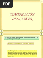 Clasificacion Del Cancer