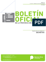 Decreto PBA Ferrocarril Provincial