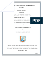 Automatic Underground Car Parking System