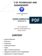 Institute of Technology and Management: Super Conductors