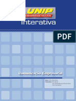 Livro Texto - Unidade I Cmunicação Empresarial PDF