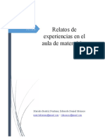 Relatos de Experiencias en El Aula de Matemática 