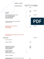 Chemalite Group - Cash Flow Statement - PBT