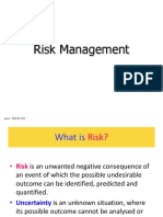 Risk Management