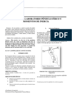 Informe de Laboratorio Pendulo Fisico