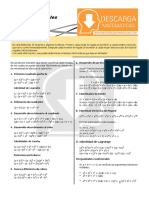 01 Productos Notables - Algebra Cuarto de Secundaria