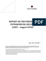 FULL Report On The Philippine EJKs 2001-2010