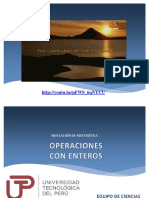 Operaciones Con Enteros