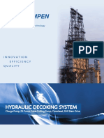 Hydraulic Decoking System: Nnovation Efficiency Quality