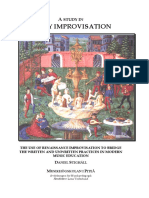 A Study in Early Improvisation The Use o PDF