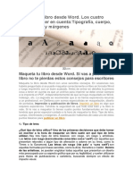 Maqueta Tu Libro Desde Word