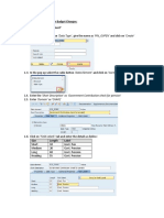 Manual Instructions For Union Budget Changes: 1. Creating A New Data Element'