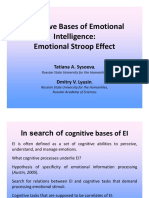 Stroop Emocional