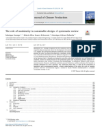 The Role of Modularity in Sustainable Design - A Systematic Review