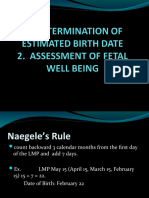 Assessment of Fetal G&D