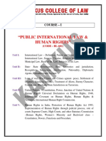 Public International Law - BL-601