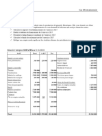 Cas #1 de L'analyse Financier