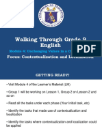 Walkthrough Module 4 English g9