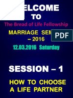 Welcome: The Bread of Life Fellowship