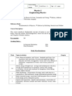 Physics I - GS111