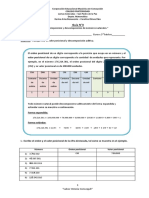 Guía N°3 Composición y Descomposición de Números Naturales