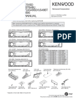 Kenwood Kdc-348u kdc-4751sd Kdc-Bt41u Kdc-Bt648u Kdc-U4549 Kdc-U4549s Kdc-U549bt kdc-x395 kdc-x695