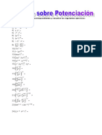 Ejercicio Sobre PotenciaciÃ N Algebraica gOMEZ L. CB