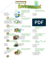 Environment Quiz