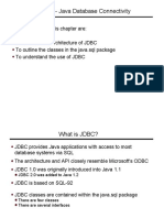 JDBC - Java Database Connectivity