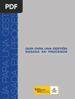 Gestion de de Calidad Basada en Procesos