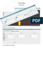 Uso de Uitable GUI MATLAB - Ciro William Taipe Huaman