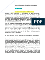 IV. Suspension, Disbarment, Discipline of Lawyers PDF