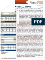 KSB Pumps (KSBPUM) : Resounding Topline Growth Instils Confidence