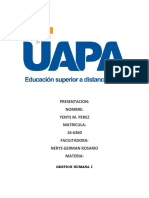 Tarea 1 de Gestion Humana