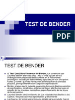 Test Gestaltico Visomotor de Bender