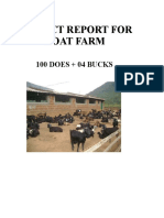 Project Report On Goat Farming