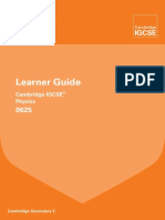 Learner Guide For Cambridge Igcse Physics 0625