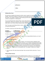 HRMS Salary Bases Setup