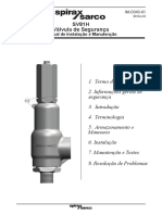Válvula Alívio Spirax IM D343 01 - Rev03 SV81H