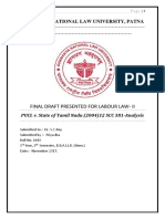 Labour Law 2 Project