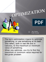 Optimization - Teshon Durairaj