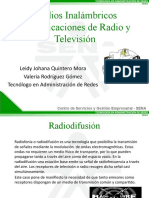 Diapositivas Comunicación de Radio y Television