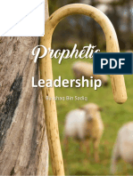 Prophetic Leadership P