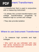 Instrument Transformers