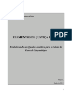 Estudo Sobre Elementos de Justica Fiscal em Mocambique